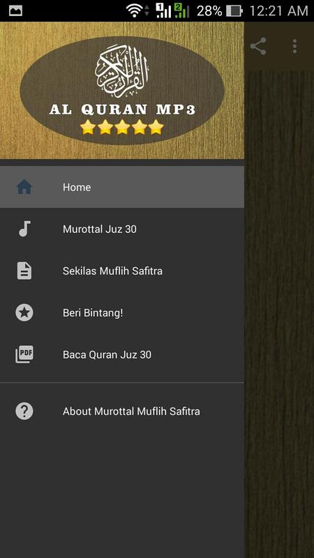 Download Mp3 Juz 30 Muflih Safitra